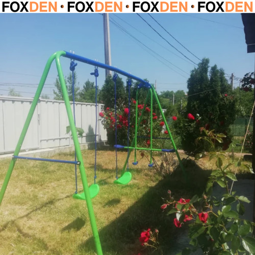 Metal garden swing height - metal,