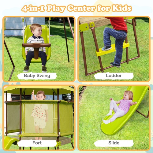 Toddlers swing set - 4-in-1,