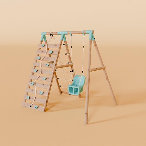 Single baby swing set - baby,