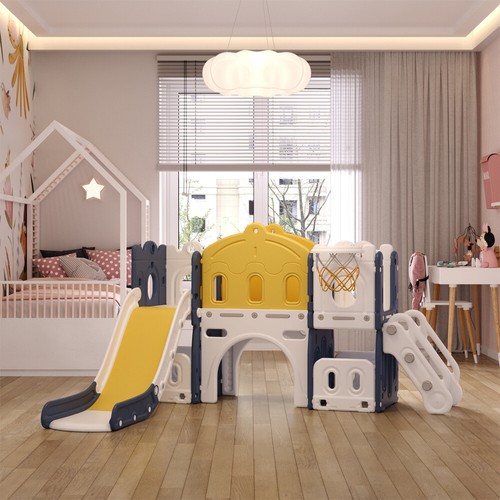 Castle tower garden swing - tower,