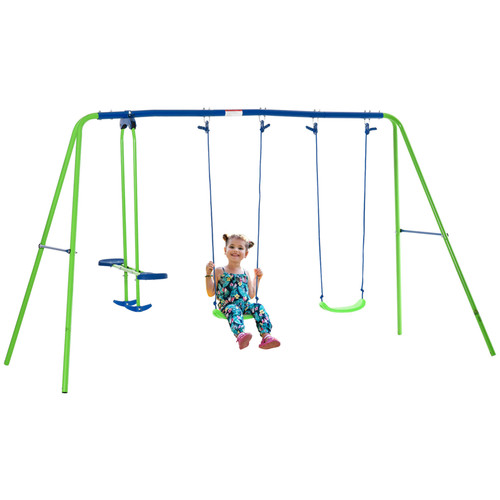 Kids garden swing set with - kids,