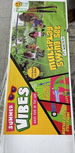 Vibes metal swings glider - metal,