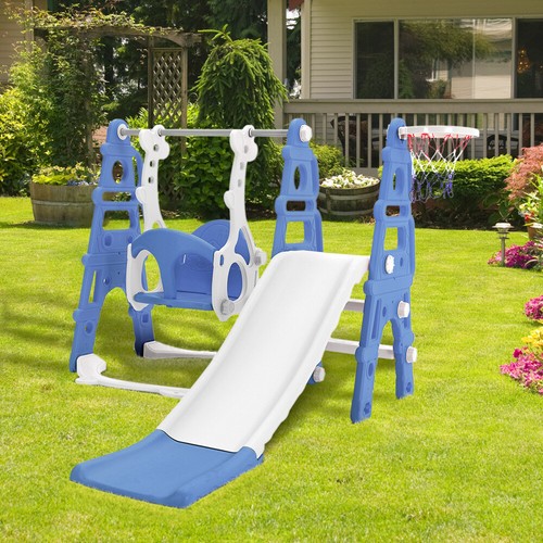 Kids slide and swing - kids,